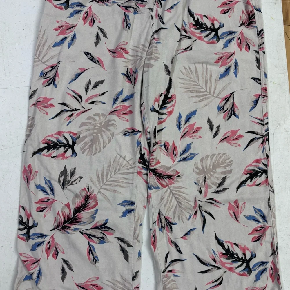 Briggs Linen Blend Striped & Floral Wide Leg Pants Bundle XL - Picture 10 of 16